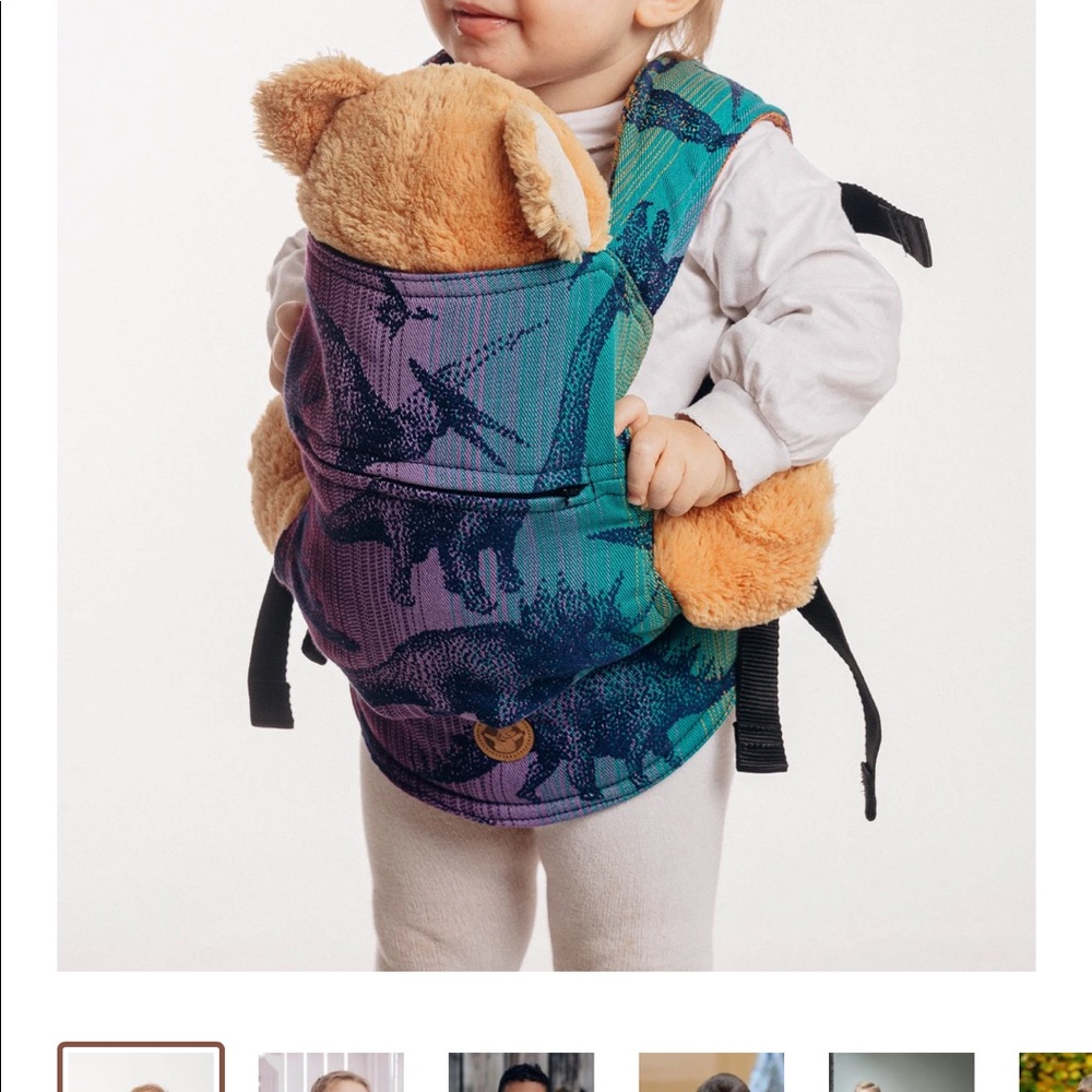 Lenny lamb doll carrier